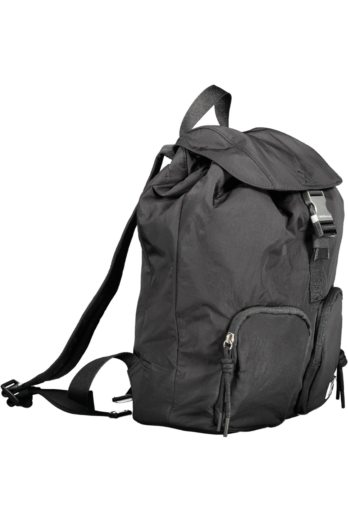 Sleek Urban Backpack with Contrasting Details