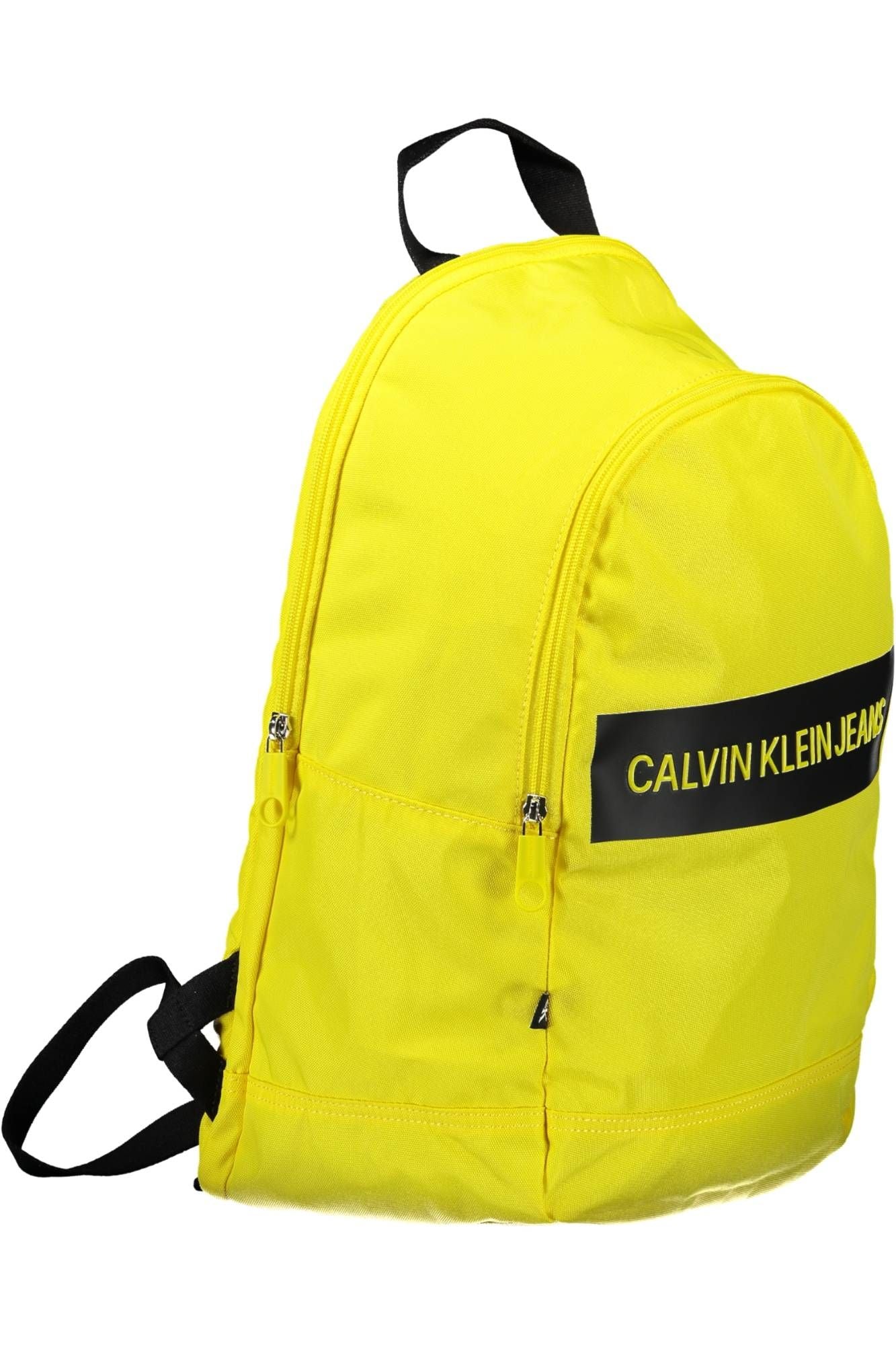 Chic Yellow Backpack with Laptop Pocket