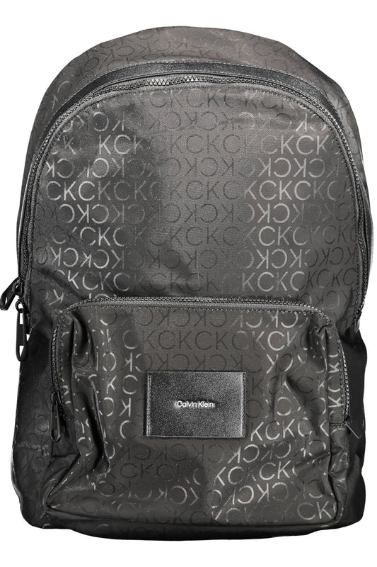 Elegant Black Backpack with Laptop Compartment