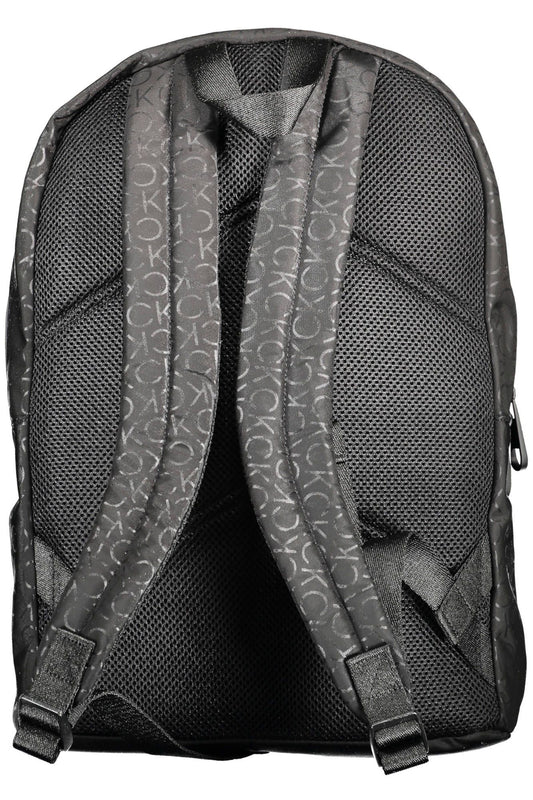 Elegant Black Backpack with Laptop Compartment