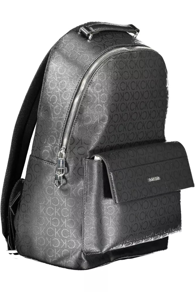 Eco-Chic Designer Backpack with Contrasting Details