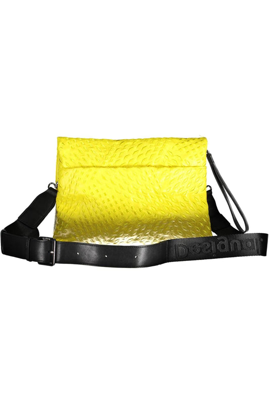 Yellow Polyurethane Handbag