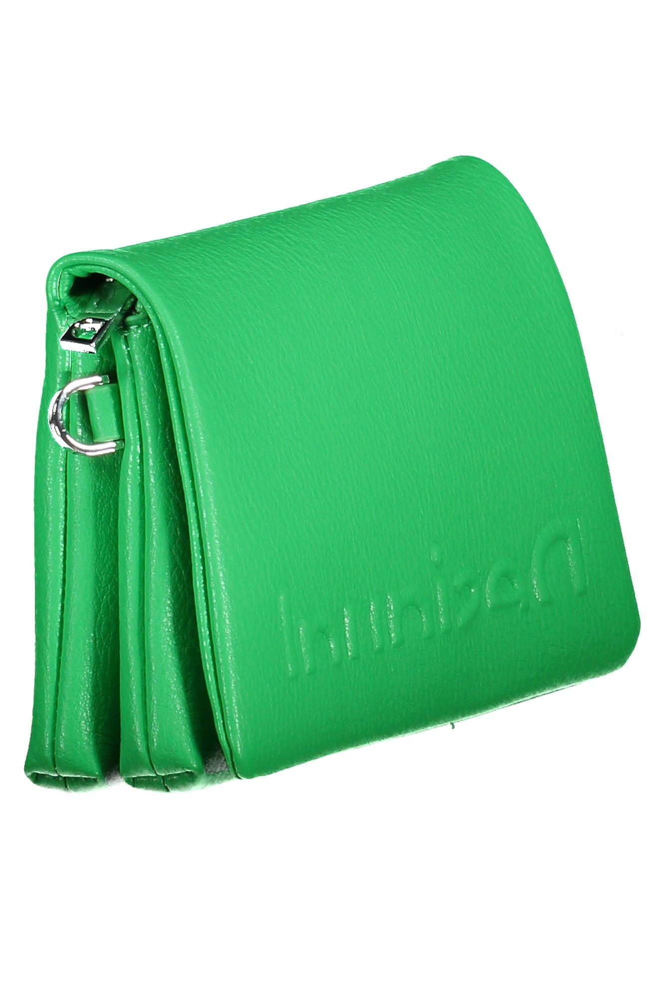 Green Polyurethane Handbag