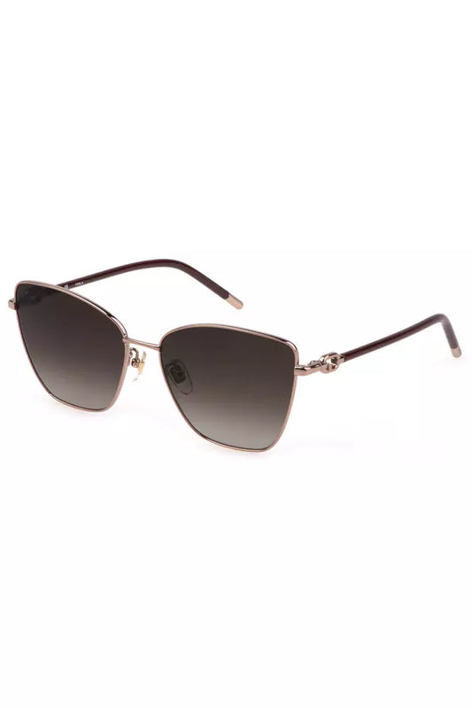 Elegant Square Metal Frame Sunglasses