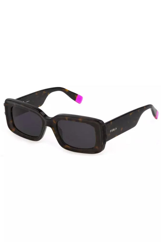 Chic Rectangular Frame Designer Sunglasses