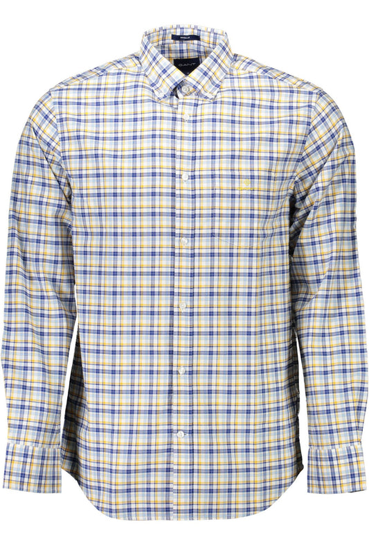 Sunny Elegance Cotton Button-Down Shirt