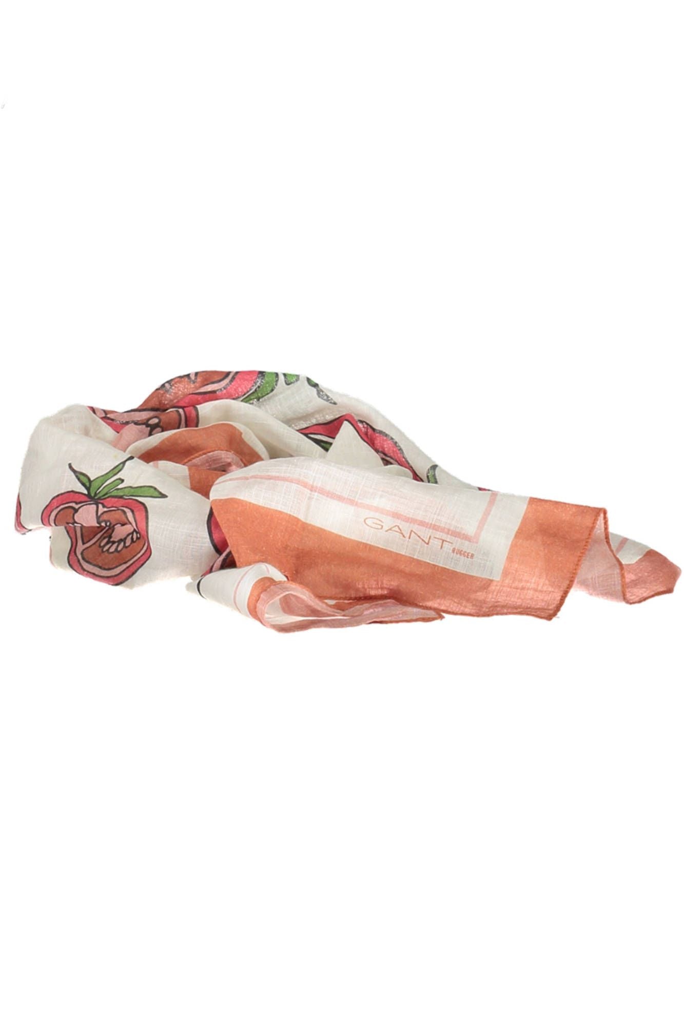 Chic Contrasting Print Cotton Scarf