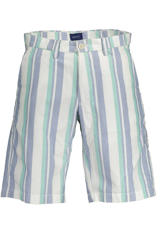 Summer-Ready White Bermuda Shorts