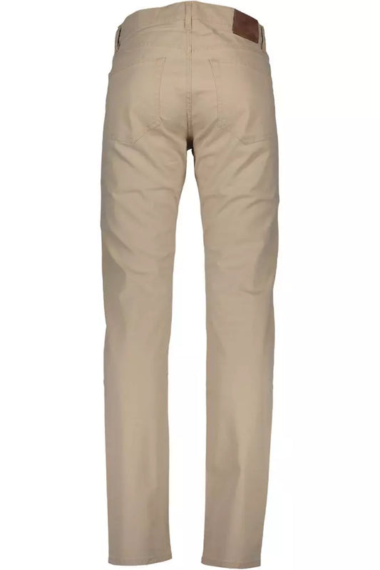 Beige Cotton Stretch Chinos Perfect Fit