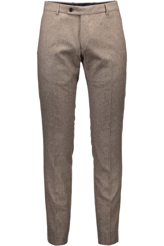 Elegant Four-Pocket Trouser with Tapered Fit