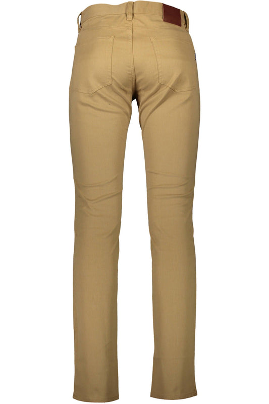 Elegant Cotton Five-Pocket Trousers