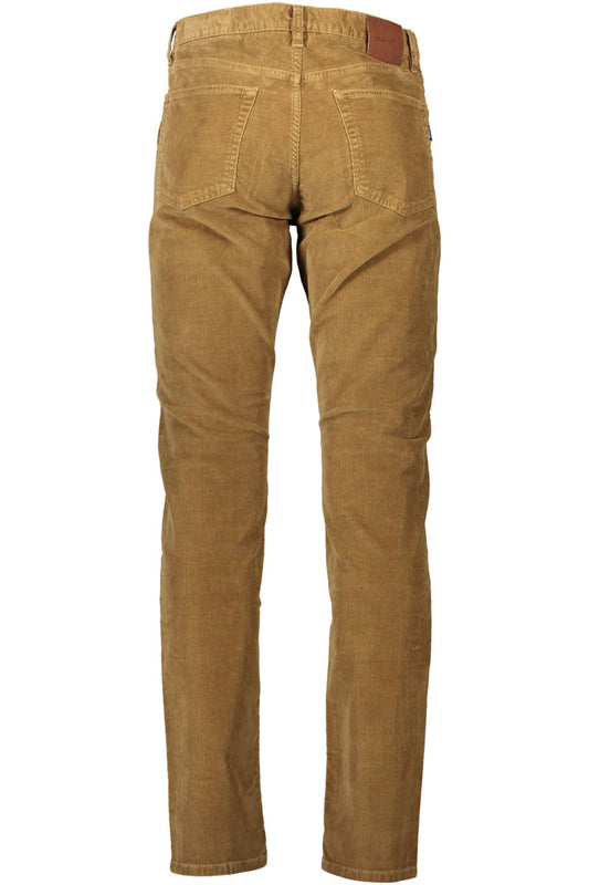 Elegant Cotton Trousers with Gant Logo Detail