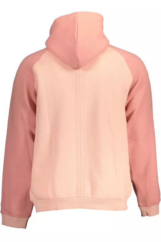 Premium Pink Hooded Sweatshirt with Logo