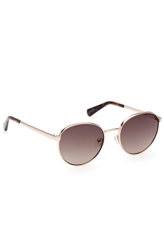 Chic Round Metal Frame Sunglasses