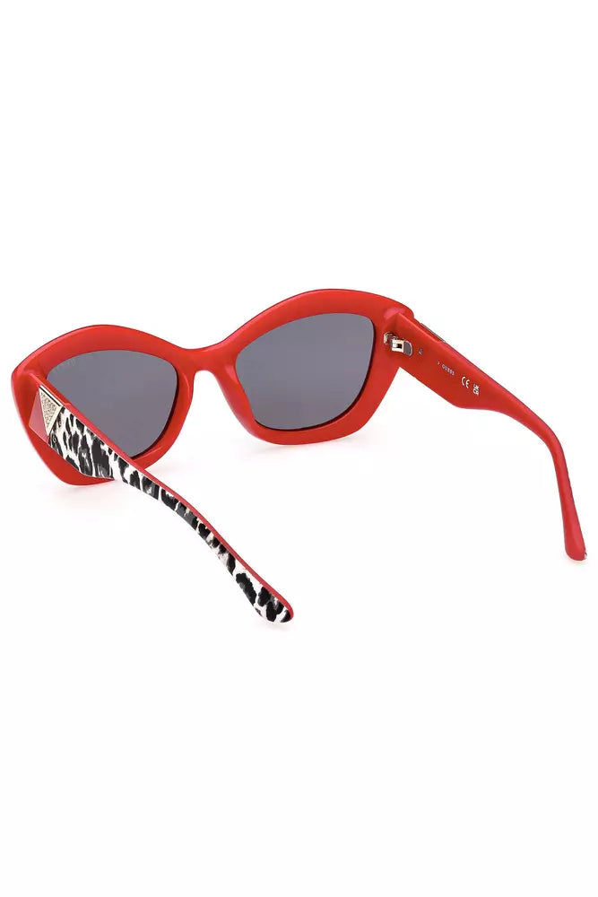 Chic Teardrop Black Lens Sunglasses