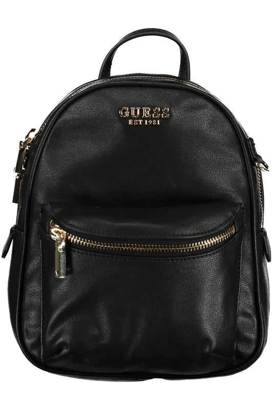 Chic City-Ready Black Backpack