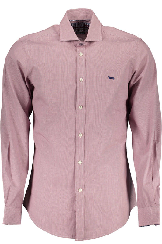 Elegant Purple Narrow Fit Men's Shirt