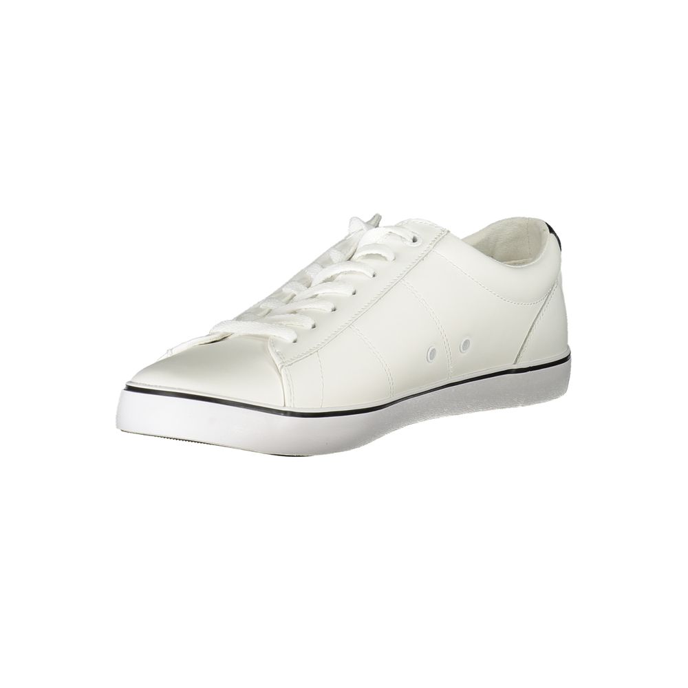 Jodie Ten White Lace-Up Sneakers