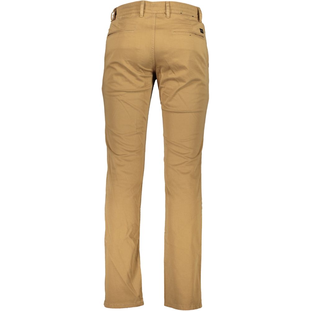 Slim Fit Five-Pocket Cotton Blend Trousers