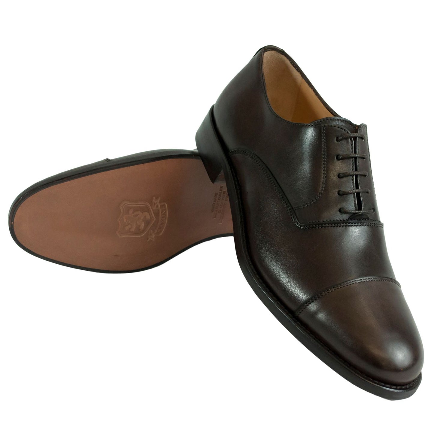 Elegant Dark Brown Men's Formal Shoes