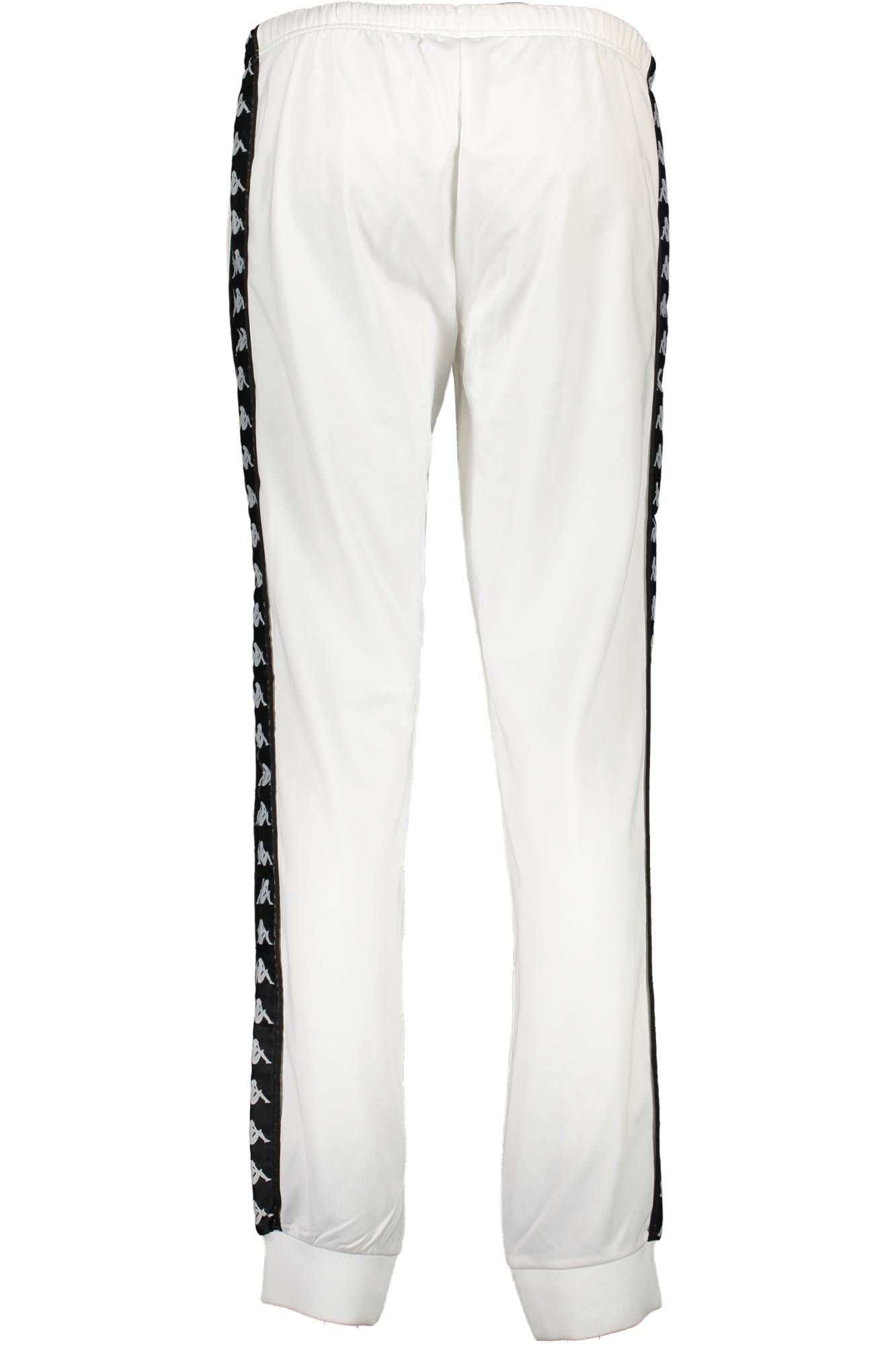 Chic White Contrasting Joggers