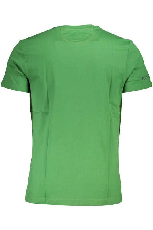 Exclusive Green Embroidered Logo Tee