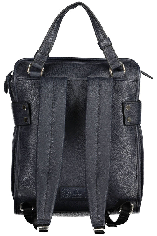 Chic Blue Backpack with Laptop Compartment