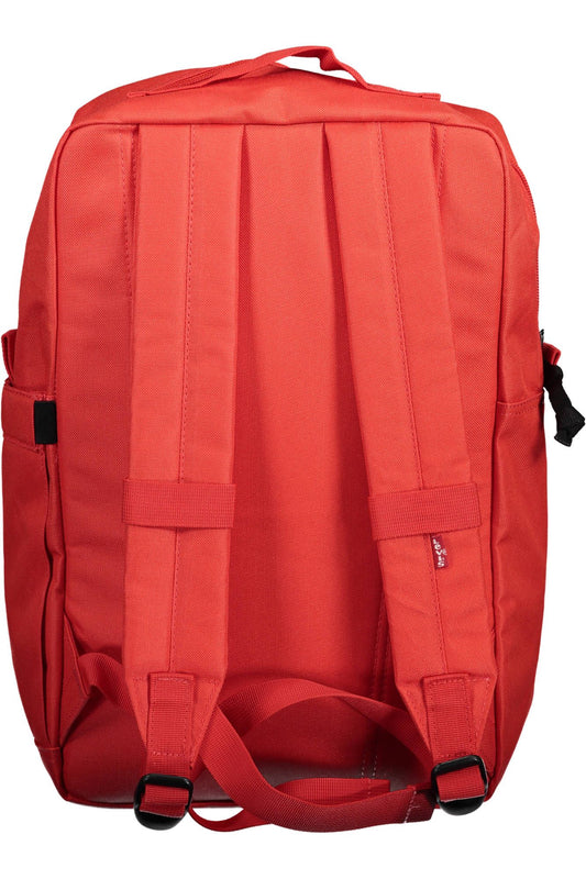 Urban Explorer Red Polyester Backpack