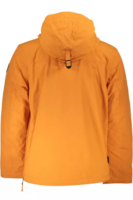 Vibrant Orange Rainforest Jacket