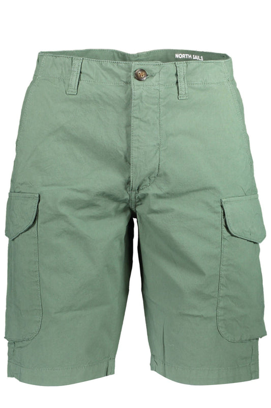 Organic Cotton Regular Fit Bermuda Trousers