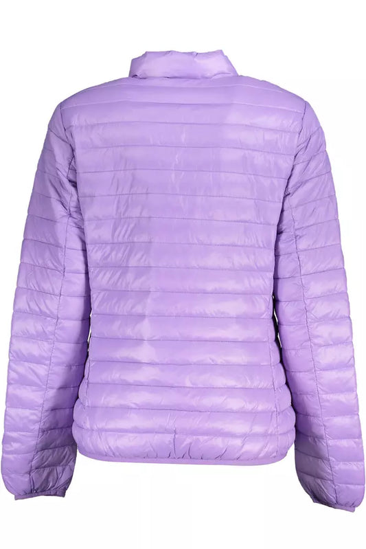 Elegant Purple Long-Sleeved Jacket