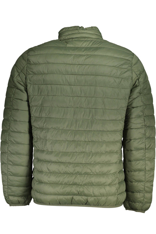 Elegant Green Polyamide Jacket for Men