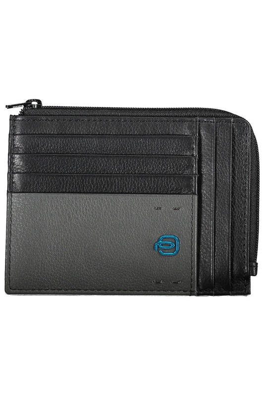 Elegant Leather Card Holder with RFID Blocker