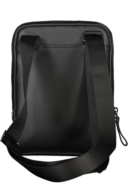 Elegant Black Leather Shoulder Bag