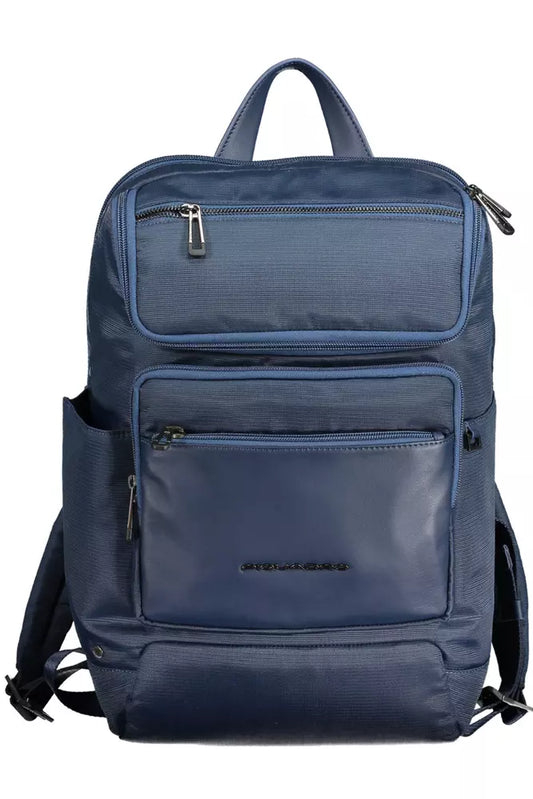 Eco-Conscious Blue Urban Backpack