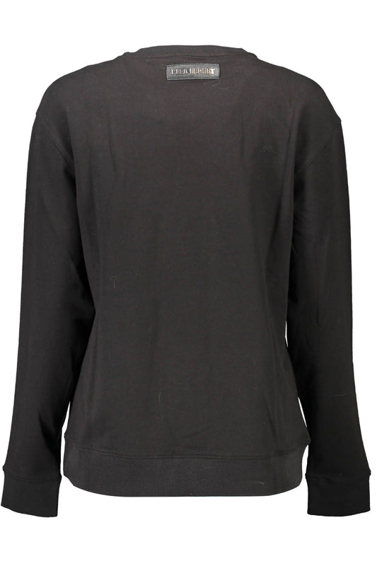 Sleek Long-Sleeve Sweatshirt with Logo Detail