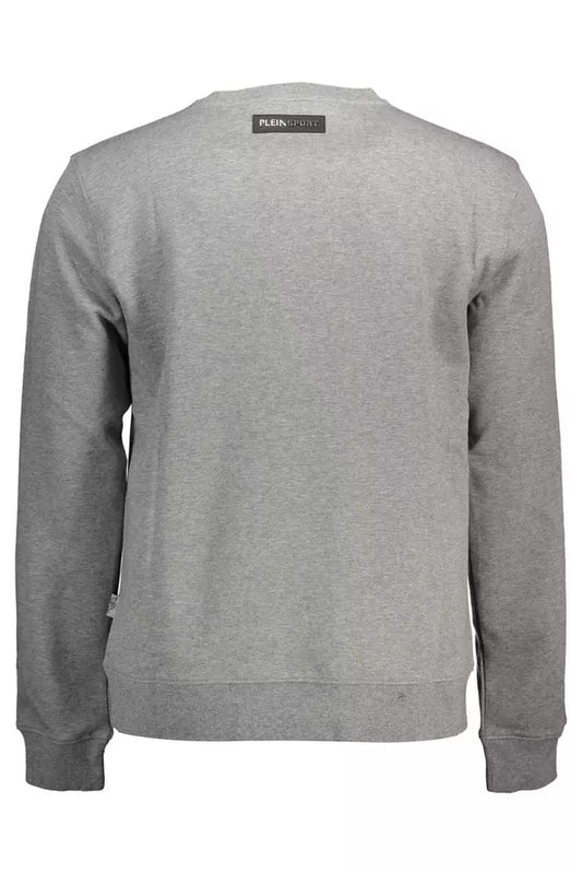 Sophisticated Gray Long-Sleeve Sweatshirt