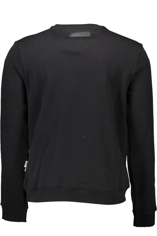 Sleek Long-Sleeved Cotton Sweatshirt