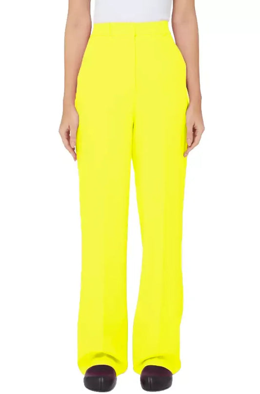 Sunshine Yellow Soft Trousers with Pockets