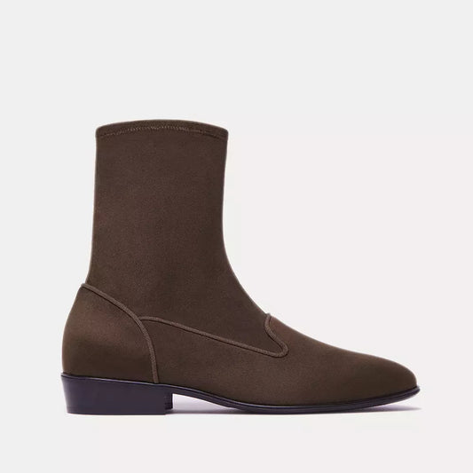 Elegant Suede Ankle Boots with Comfortable Fit