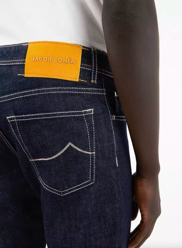 Italian Crafted Bandana Detail Jeans