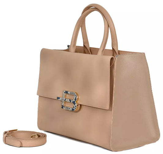 Elevated Elegance Textured Calfskin Handbag