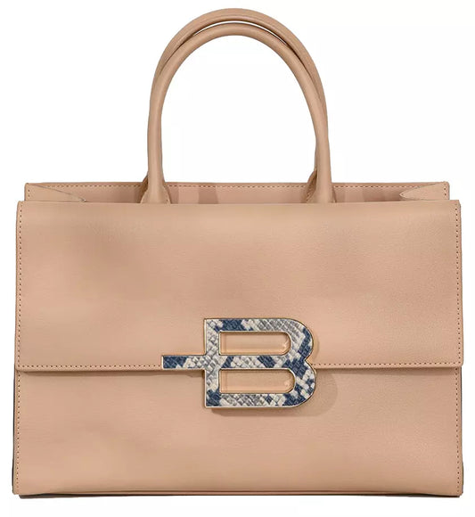 Elevated Elegance Textured Calfskin Handbag