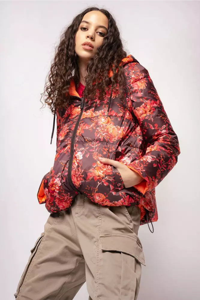 Chic Reversible Down Jacket with Detachable Sleeves