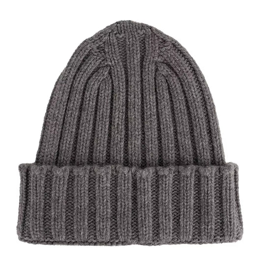Gray Cashmere Hat