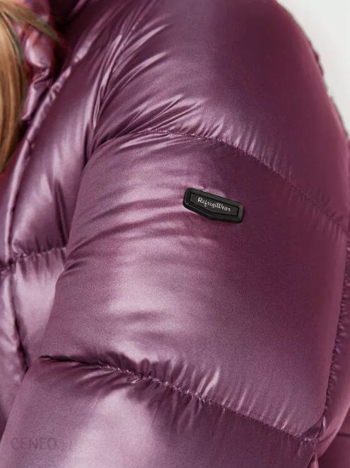 Elegant Light Purple Puffer Jacket