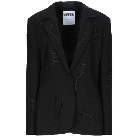 Black Viscose Suits & Blazer