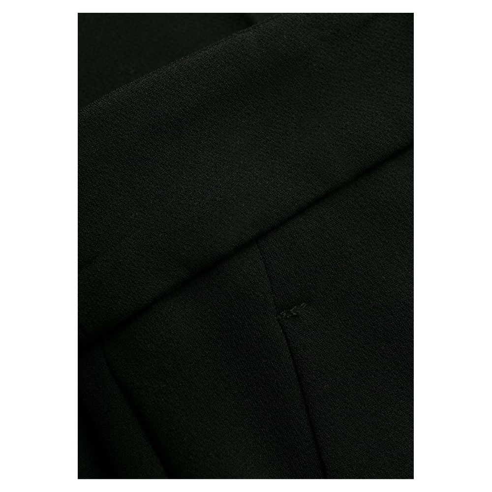 Elegant Tailored Slim Trousers in Black