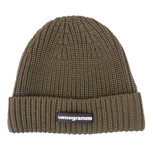 Unisex Wool Blend Cap with Contrasting Logo
