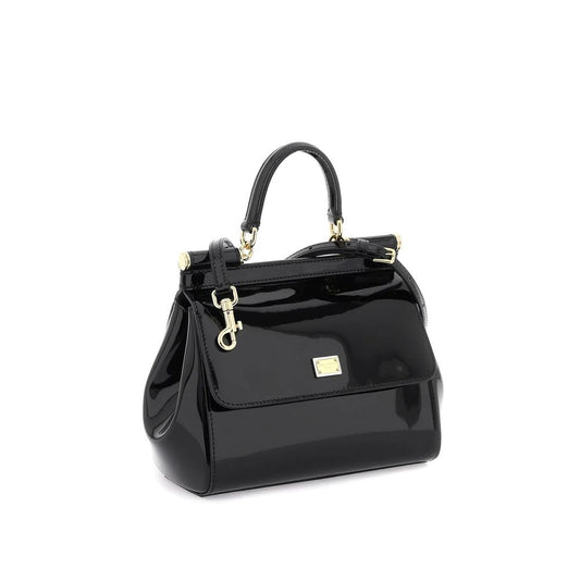 Sicily Elegance Patent Leather Bag
